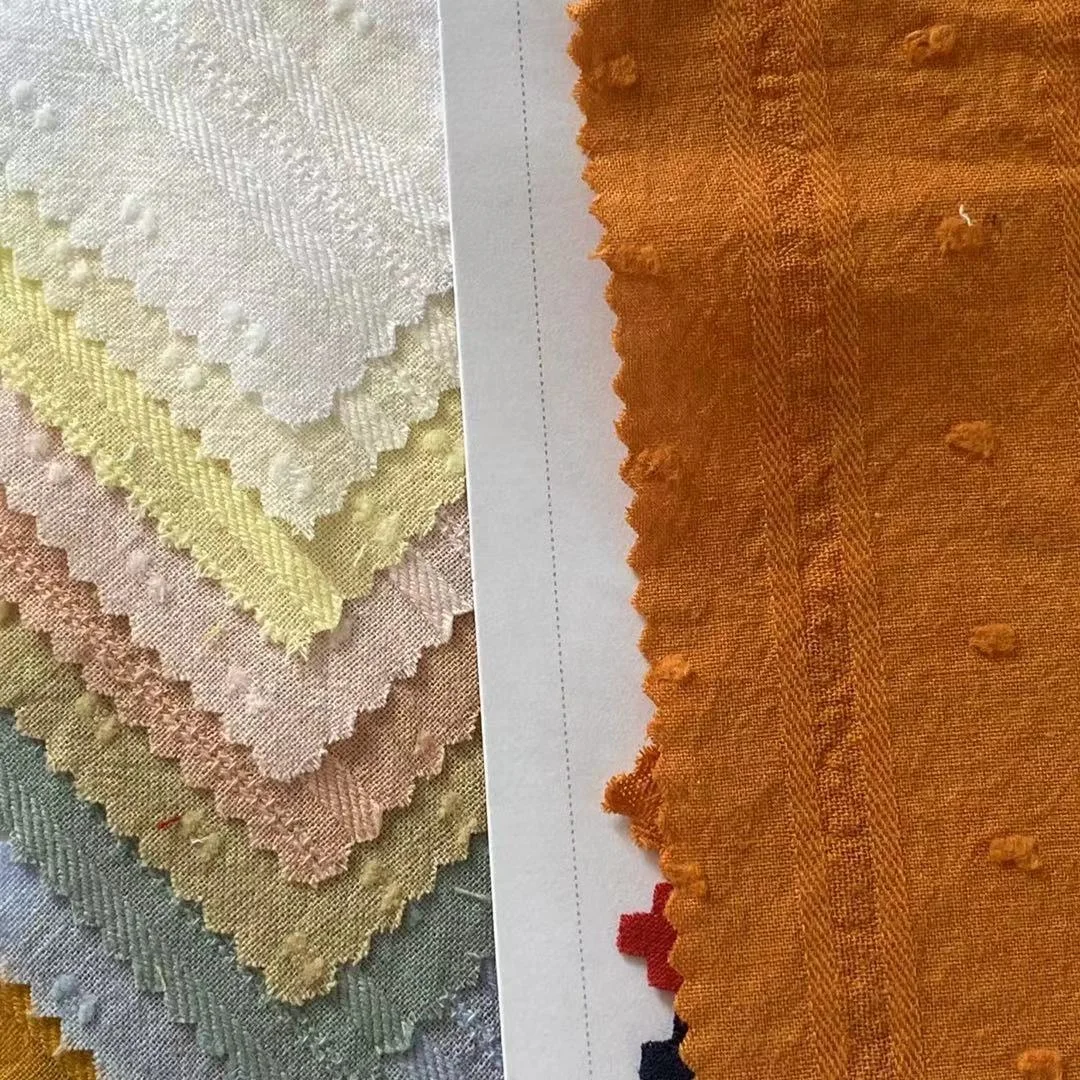 
Wholesale Dobby Swissdot Fabric for shirt , Skirt & Dress, Swissdot stock fabric 