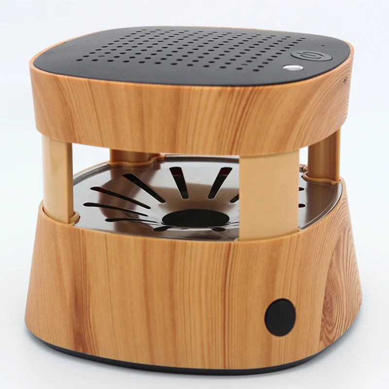 Креативная индивидуальная Современная круглая деревянная пепельница для очистки воздуха для сигар