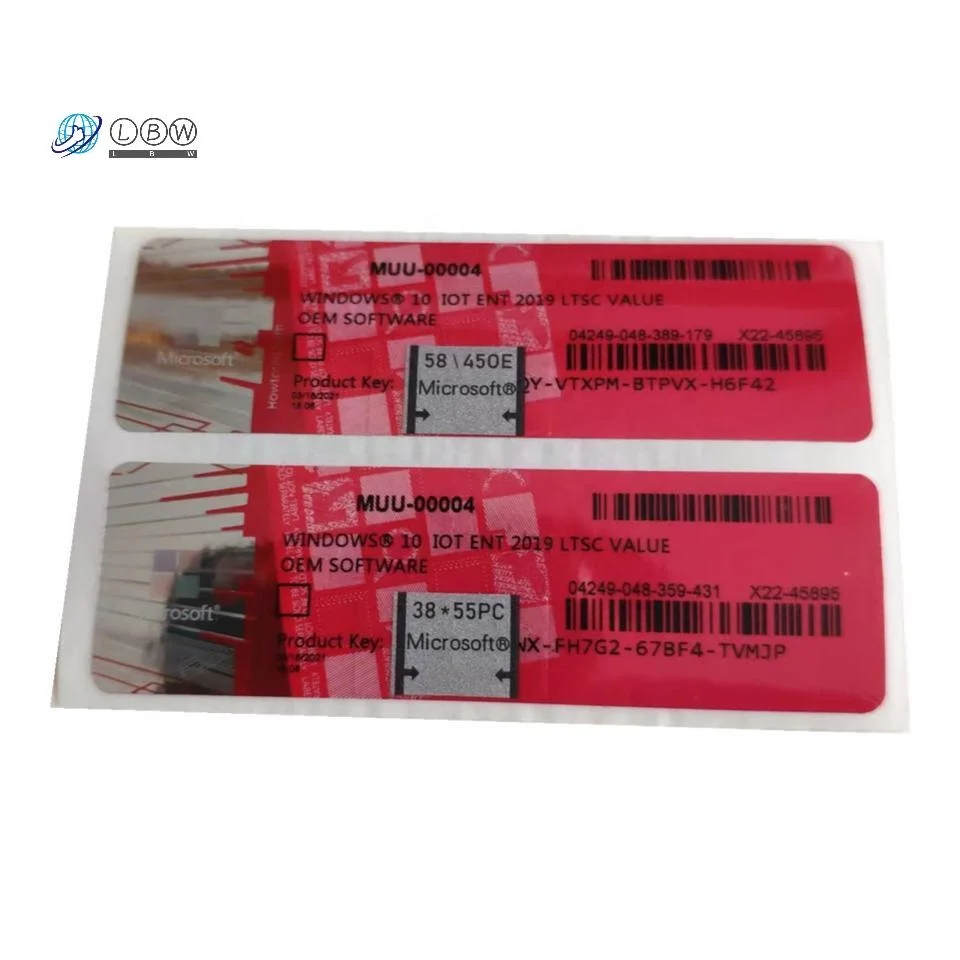 Win 11 sticker  Win 10 Pro stickers Window 10 Professional Coa Sticker Micro soft Licence Win10 Pro Key