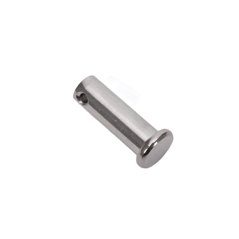 304 316 Stainless Steel flat cylindrica Round head Dowel clevis cam lock shear pin Shaft with hole positioning B-type pins