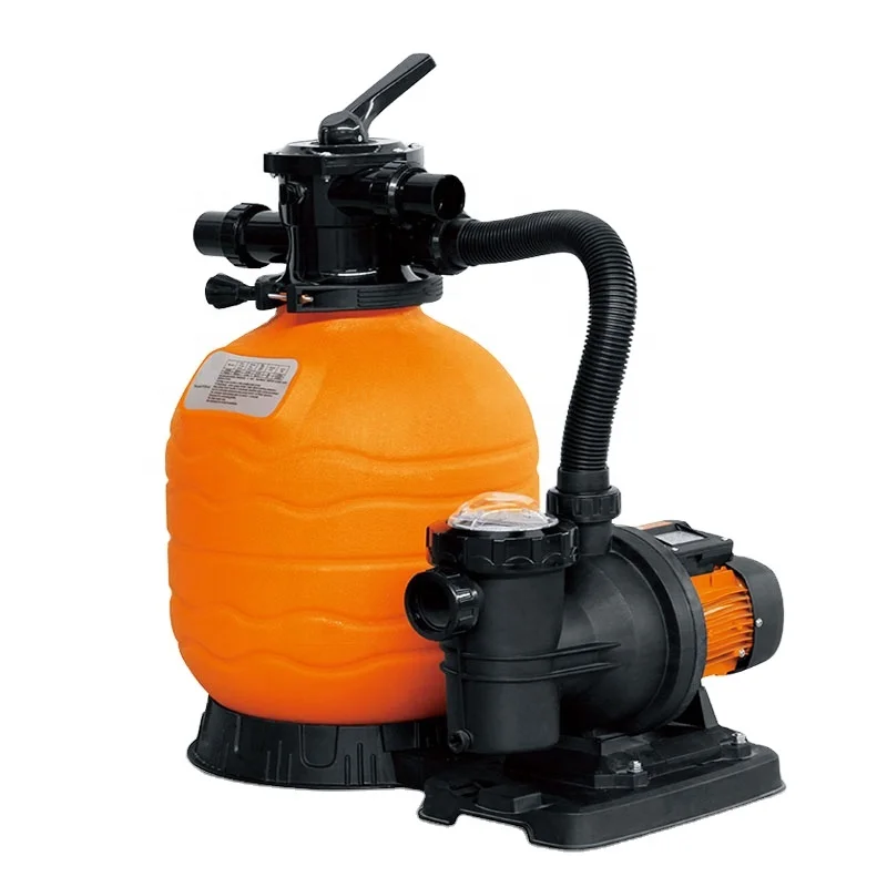 High Quality Steel Stainless Steel Swimming Pool Sand Filter Pump Combination Modern Style Factory Direct Sale for Outdoor Use