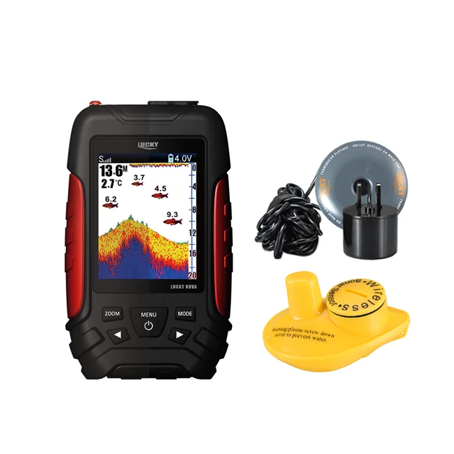 Lucky FL168LiC-WT striker fishfinders sonar para pesca bom e barato