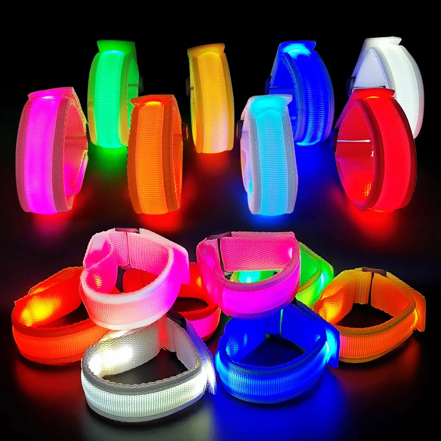 glow bracelets led wrist band light led wristband glowing light up event wristbands bracelet light up wristband for kids