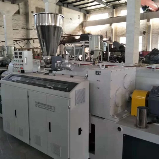 SJZ55/120 Custom manufacturers double screw plastic extruder