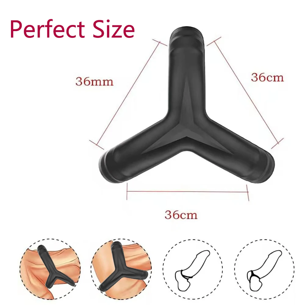 Drop shipping High Quality men Penis Enlargement Delay Ejaculation  penis cock rings for Men and Couples Play