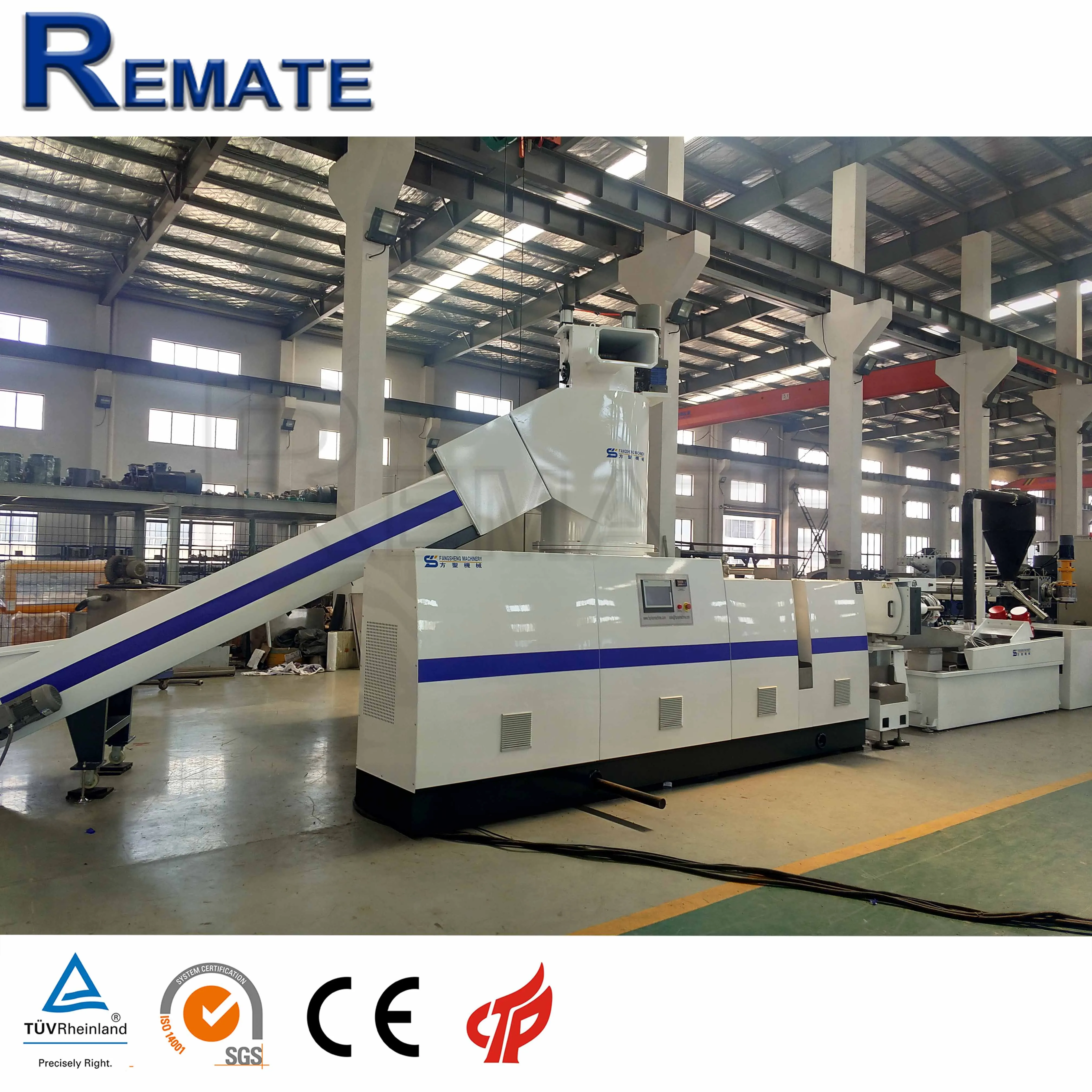 
plastic PP raffia bags granulator machine recycling line 