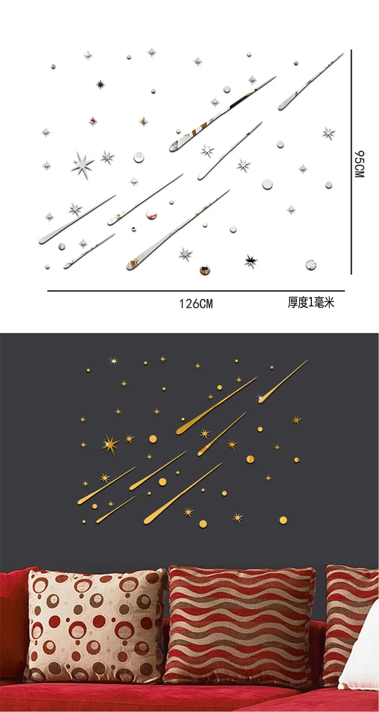 Soft mirror Bathroom wall self-adhesive acrylic HD frameless vanity no punch bath powder room sticker mirror