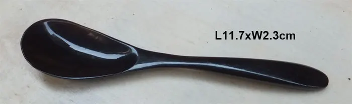 Spice horn spoon tiny small horn spoon
