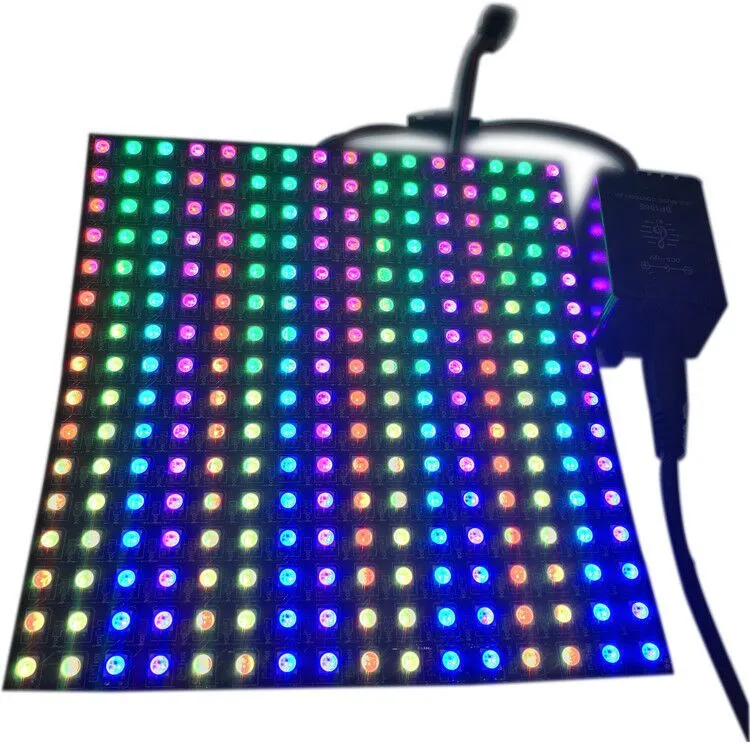 flexible 8x32 addressable p10 rgb panel WS2811 ws2812 ws2812b pixel led matrix