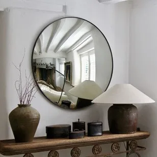 Decorative small acrylic convex mirrors