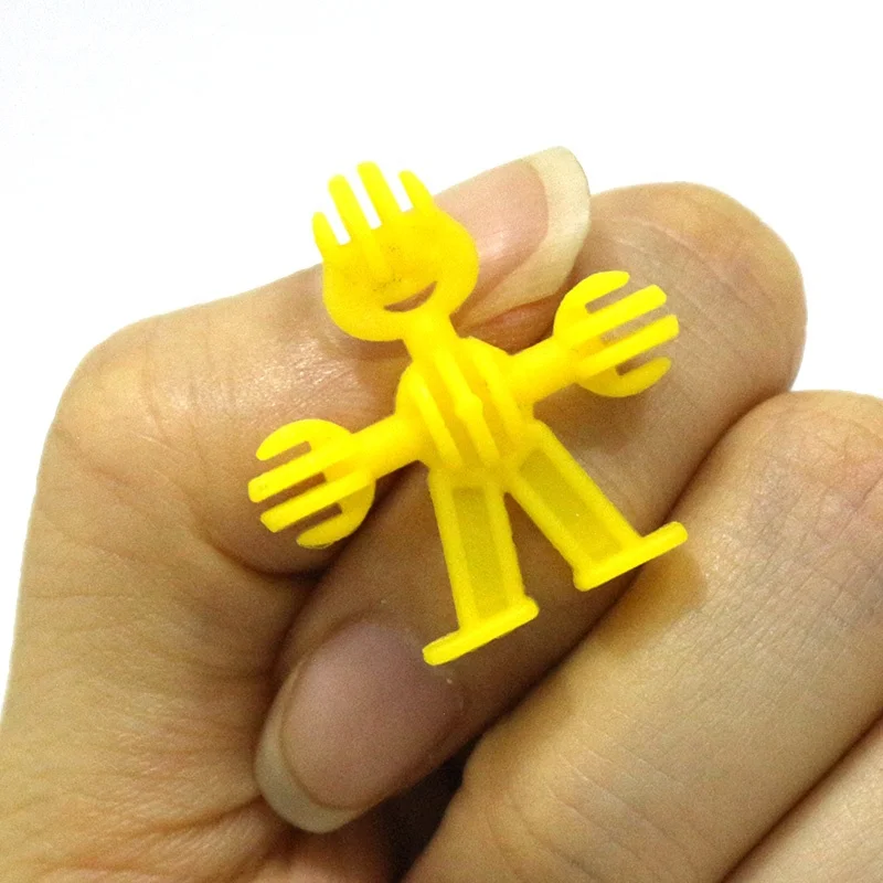 Wholesale Kid Educational Toys Plastic Diy Fashion Doll Girl Toy Cartoon Shape Egg Capsule Diy Building Blocks Cartoon Man Block