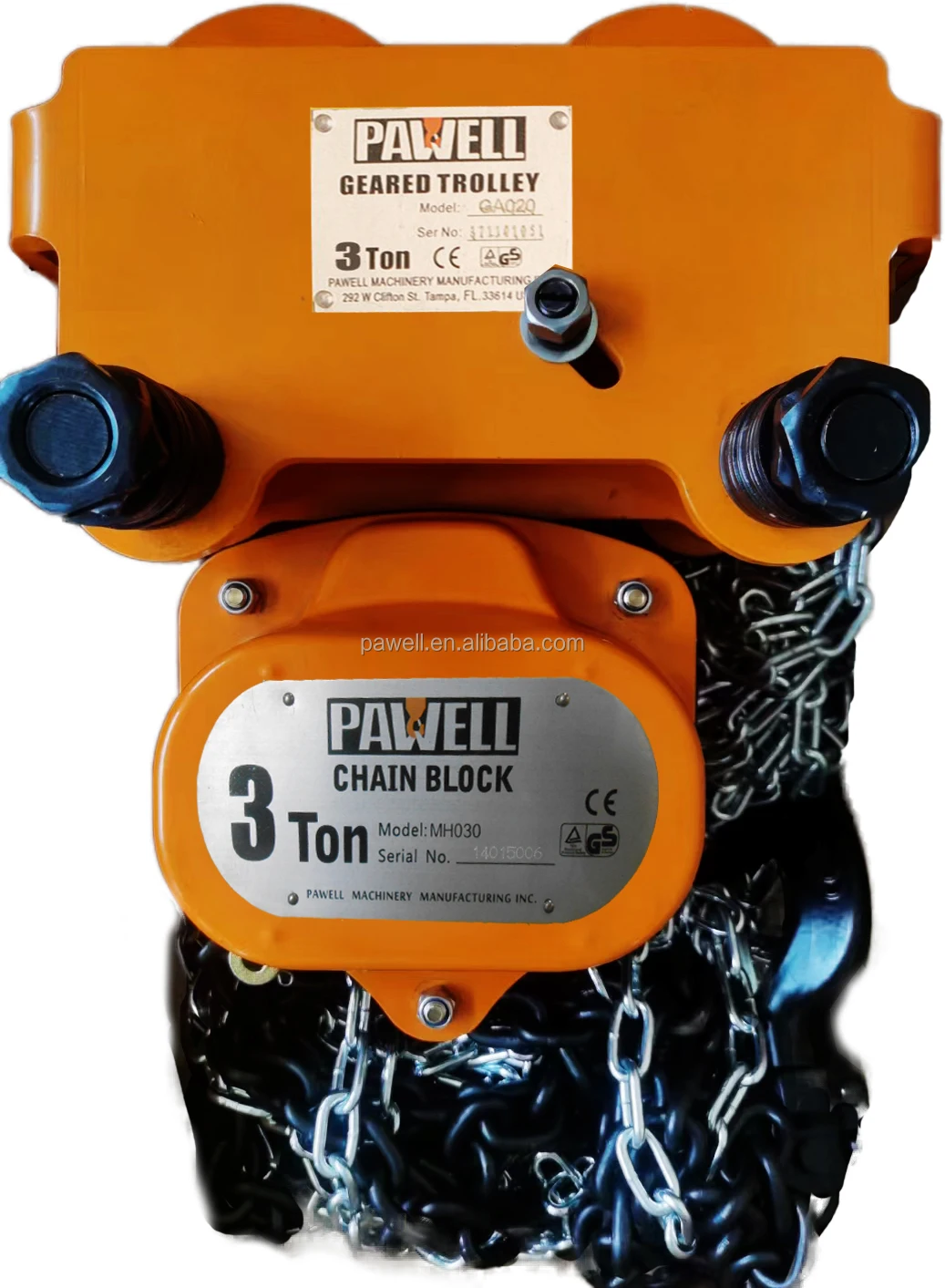 Высококачественный рычажный подъемник 1t цепной