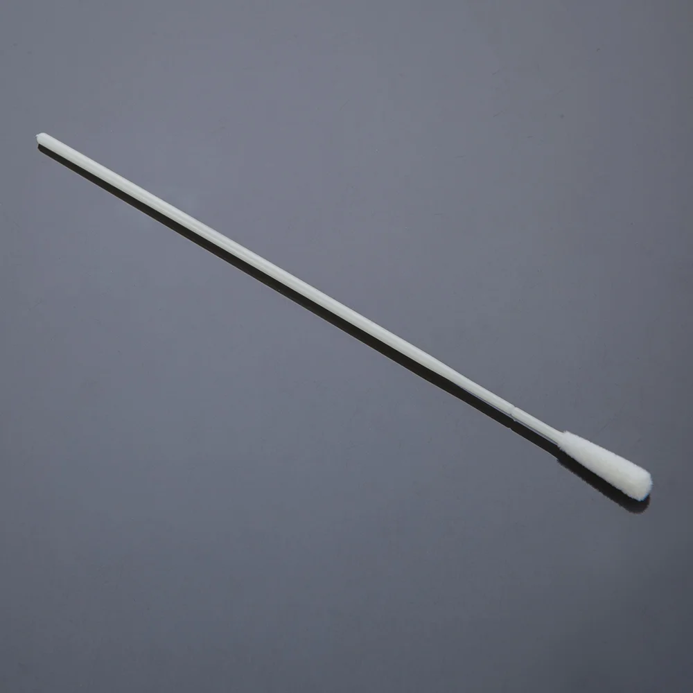 Testing Oropharyngeal Sampling Sample Collection Nylon Disposable Flocked Throat Swabs