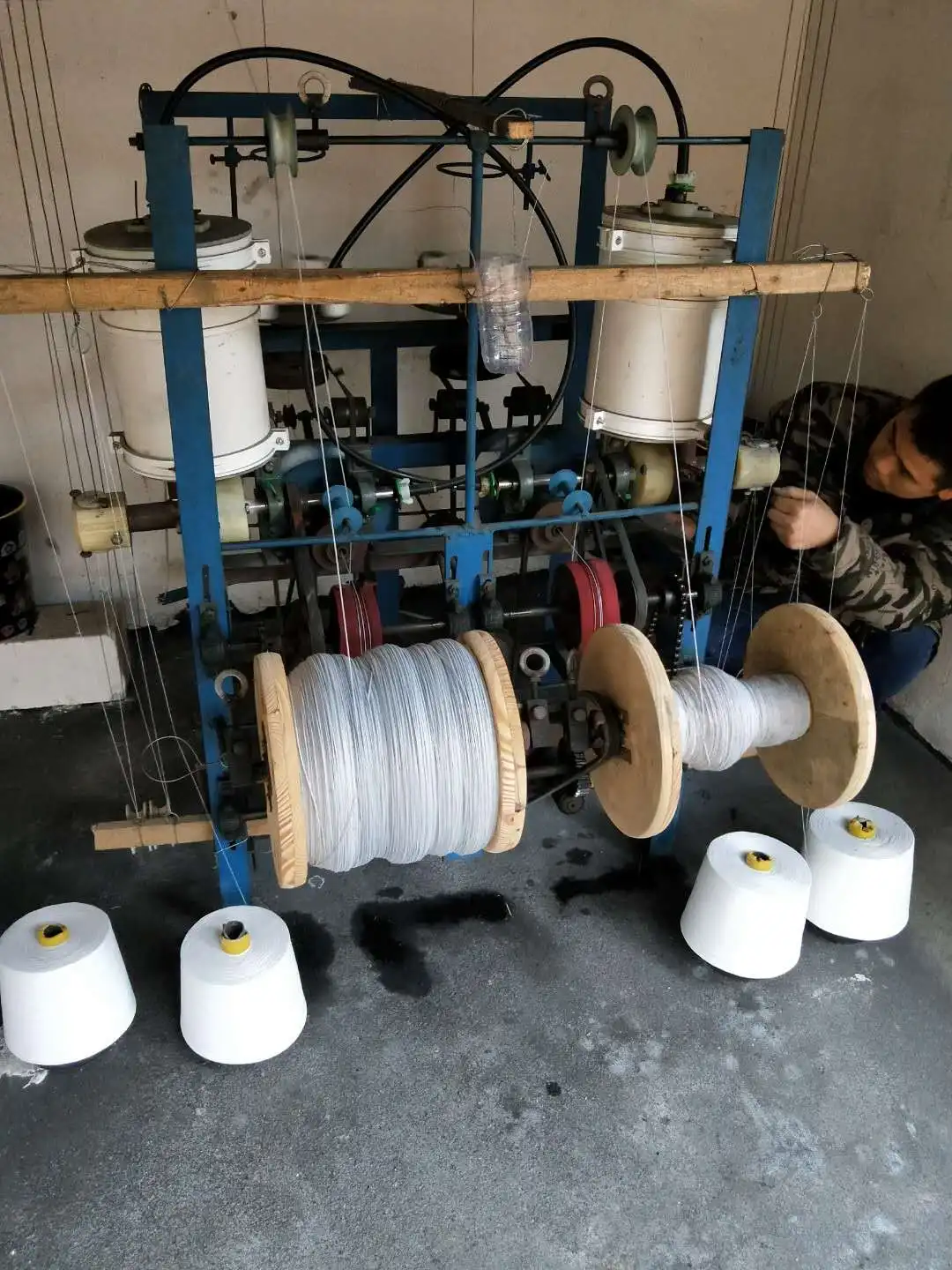 pyrotechnics fuse making machine fuse making machine(for fireworks)visco fuse,green fuse,fly fish fuse