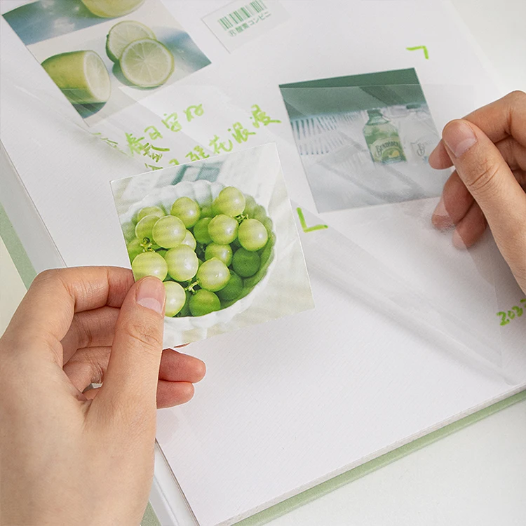 Wholesale Colorful Plastic Photo Albums Laminating Everyday Moments with Literary Fonts Functional Storage Cover