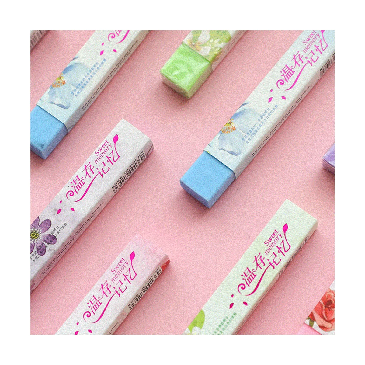 Hot Sale Customized School Office Pencil Rubber Eraser Promotional Eraser Factory