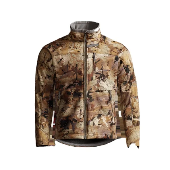 Customized high quality hunting outdoor Duck Oven Jacket hunting Suits fishing marsh camouflage hunting clothes