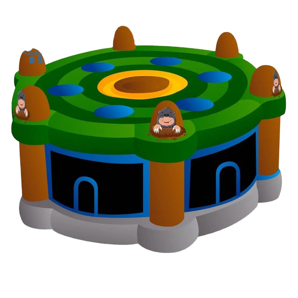 Most Popular Giant Inflatable Human Whack A Mole Sport Game,Interactive Inflatable Whack Game For Party