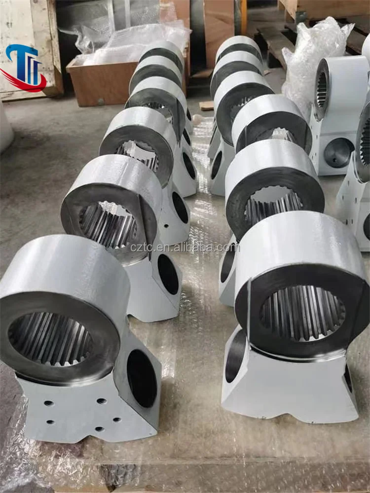 Putzmeister concrete pump spare parts 254424005 400493 274877001 swinging lever 90mm 80mm for S valve shaft