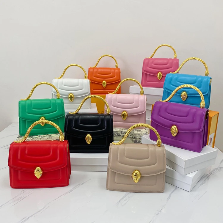 2022 New Style Pu Fashion Handbag Set Polyester Purses and Handbags for Women