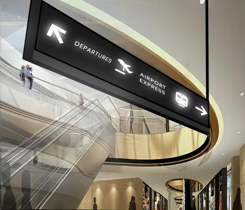 Semi-outdoor Wall Hanging 28.6 Inch Airport Digital Signage Digital Shelf Edge Ultra Thin Advertising High Bright LCD Bar Screen
