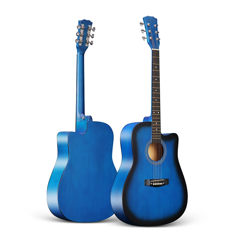 HEBIKUO M4101 41Inch High Quality Basswood Plywood Various Colors Suitable for adult children beginners Acoustic Guitar