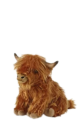 Новейшая Лидер продаж шотландская кукла из высокогорной коровы милая плюшевая мягкая игрушка имитация длинноволосой куклы
