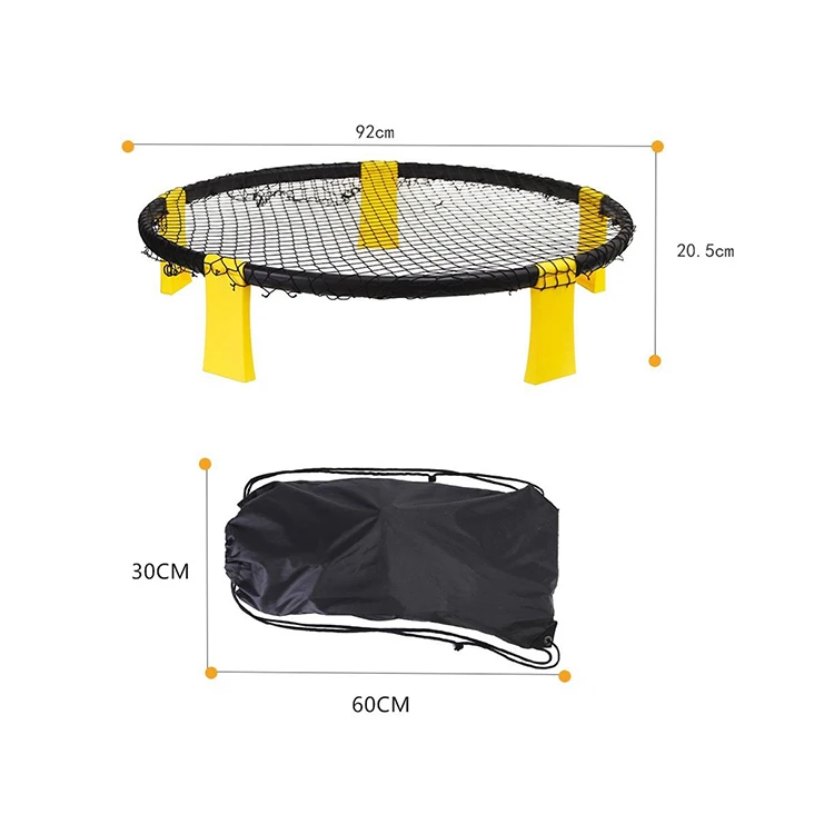 High quality outdoor sport entertainment combo pvc slam ball volleyball game set beach spike ball set
