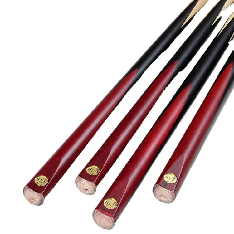Ballroom male cue small head billiard cue black eight snooker cue /SLP red black single Jiangmen/Shanghai