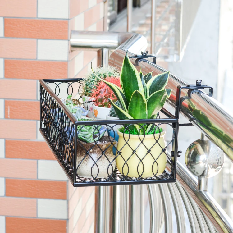 
Balcony flower frame hangs windowsill single originality Europe type flower frame 