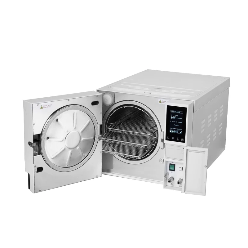 High quality Class B dental autoclave sterilizer 18L 23L / Dental steam sterilization machine with built in printer