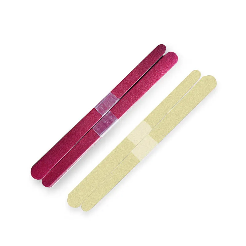 large size 17cm cheap colorful emery board disposable wooden nail file