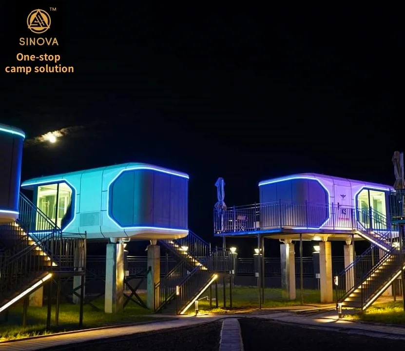 SINOVA muebles para la casa low price container house luxury living 40 foot container house