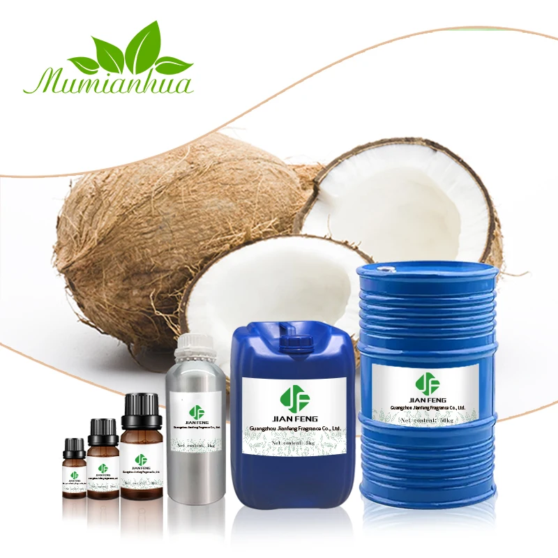 The factory supplies custom made hair body oil 100% pure natural plant essential oil coconut oil