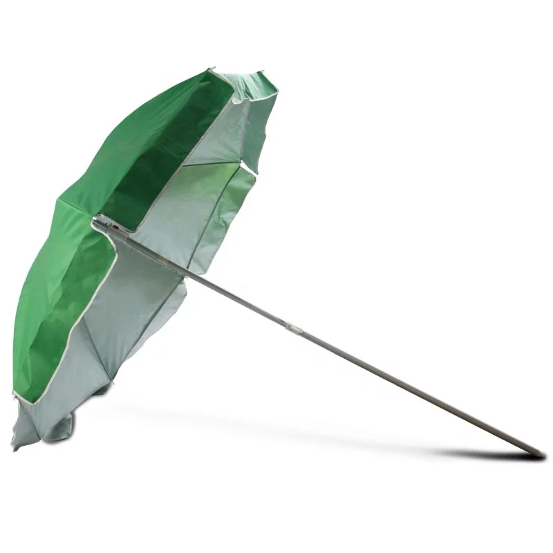 190*8k wholesale parasol umbrella  210D oxford market beach umbrella