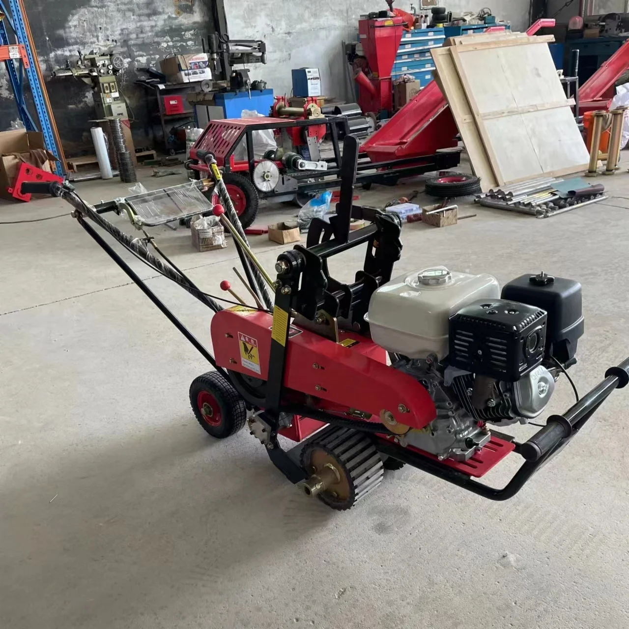 9 HP lawn mower grass cutting machine sod cutter Turf Cutter