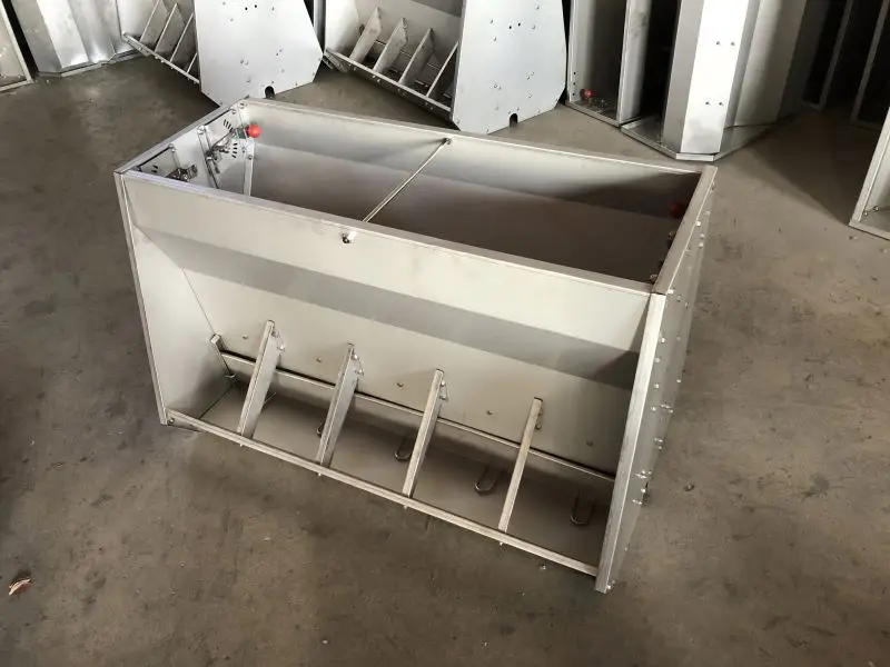 Superior Quality Pig Feeder Stainless Steel Trough  with 5 toughs