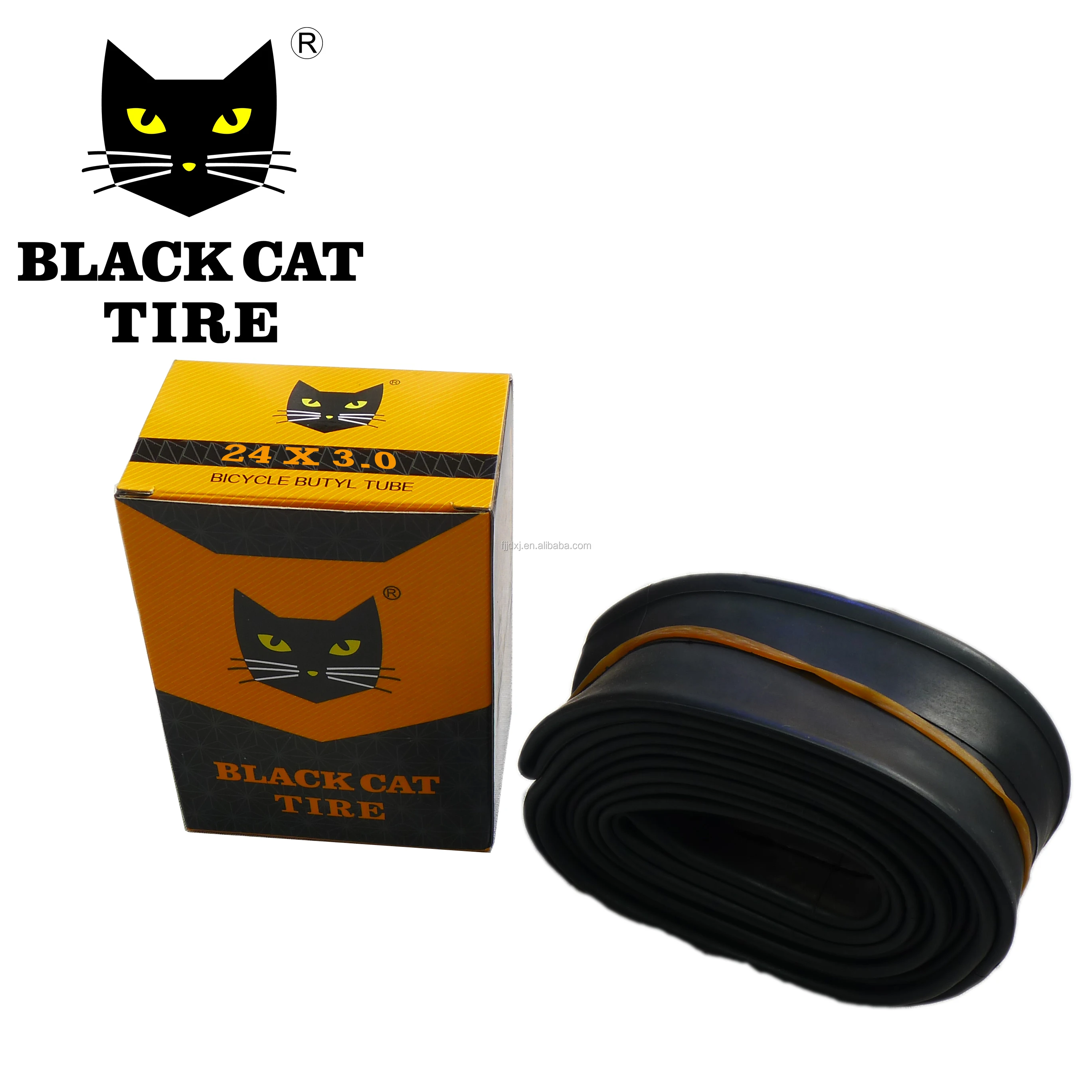 bicycle tube 24x3.0 for fat bike tire e-bike butyl rubber inner tube