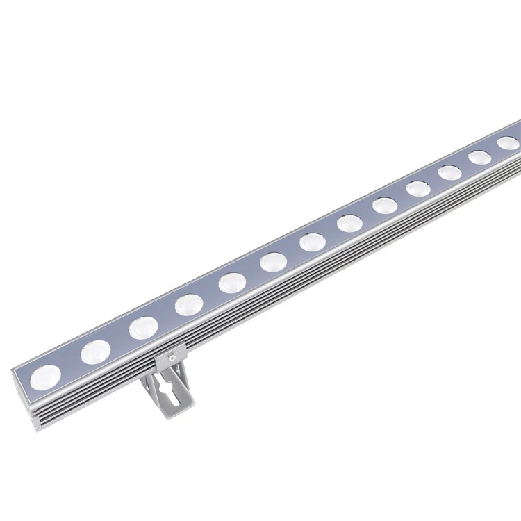 DMX led up lights outdoor 24w 36w led wall washer narrow beam angle 8 degree led linear wallwasher light