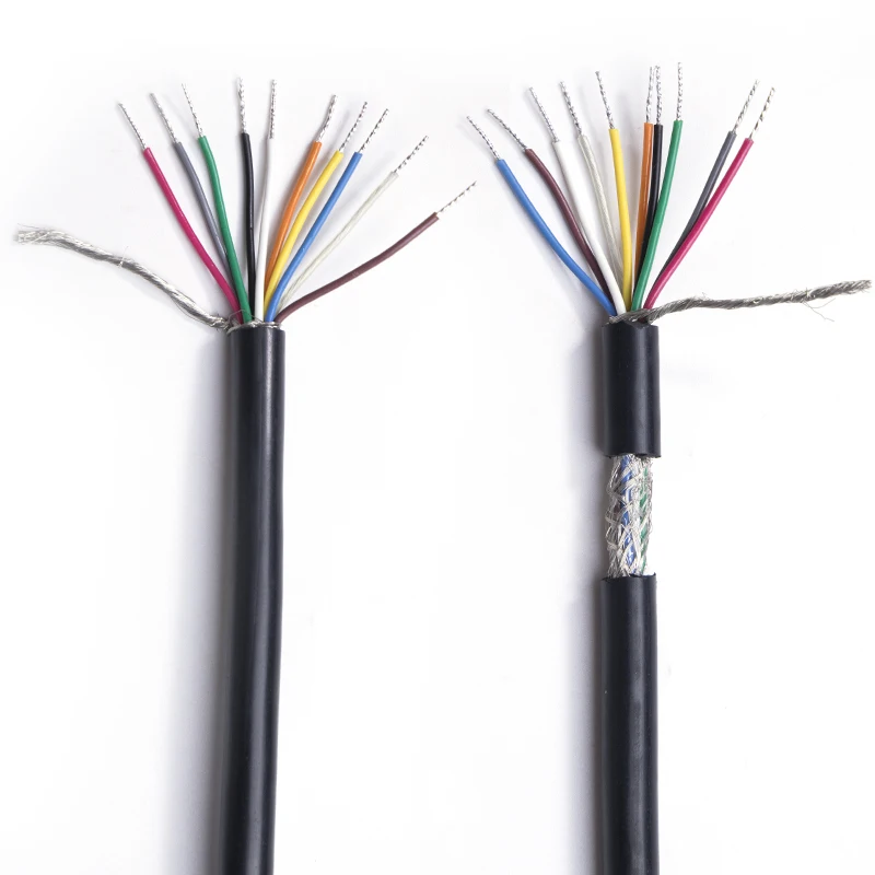 10-core copper wire shielded sensor