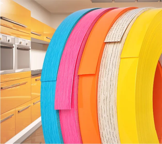 Durable Pvc Edge Banding Trim With Abs Edge Banding for Furniture Plastic Edge Banding Roll