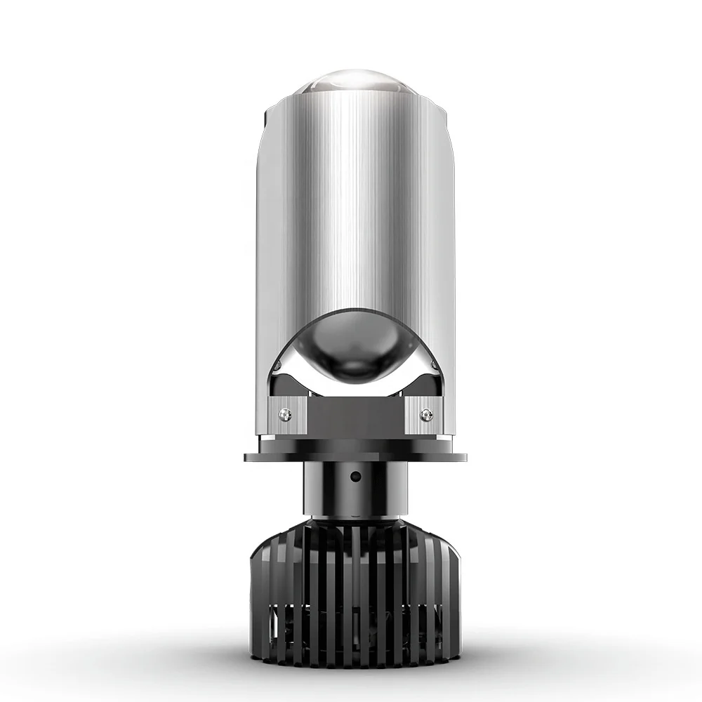 Chinese factory makes super bright dual lens car bulb bulb high and low light lamp laser H4 Led projector headlamp Led lamp