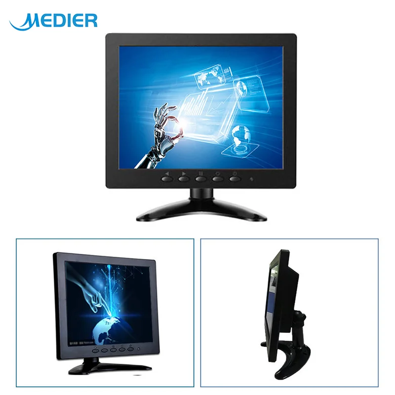 Medier Embedded IP65 wall mount  lcd display monitor open frame  manufacturer  Capacitive   Industrial Touch Monitor