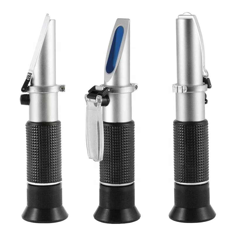 Handheld 0-20% milk refractometer with ATC