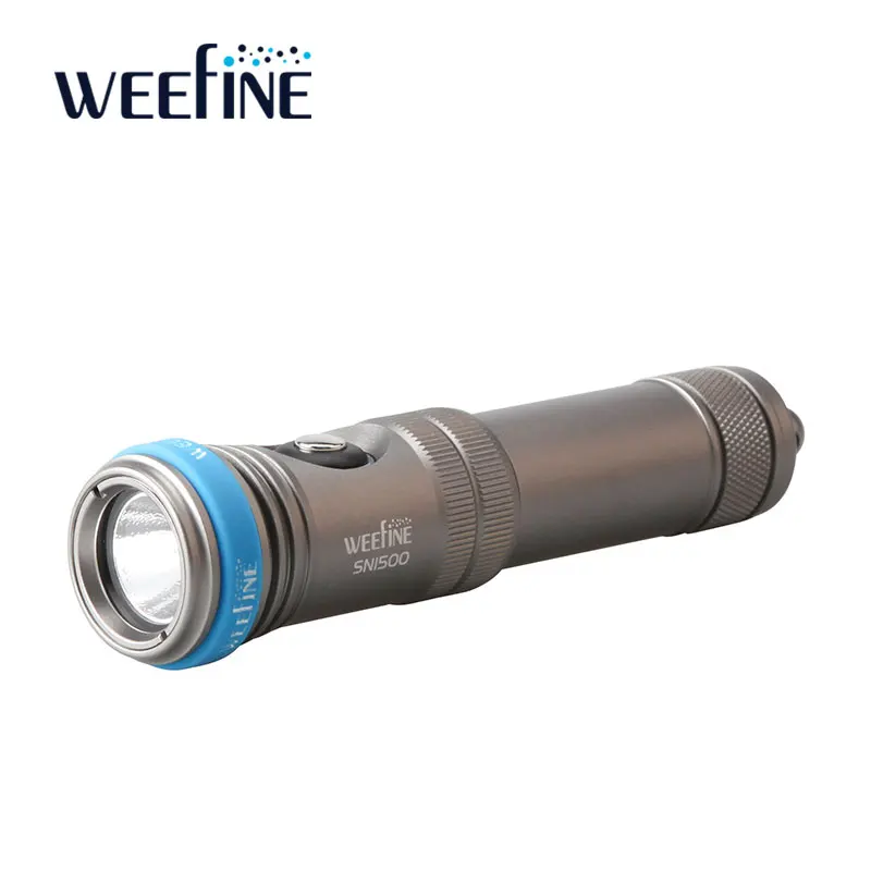 Weefine WF083 SF1500 scuba diving light  LED Torch 1500 lumens spot light with100M waterproof for scuba diving