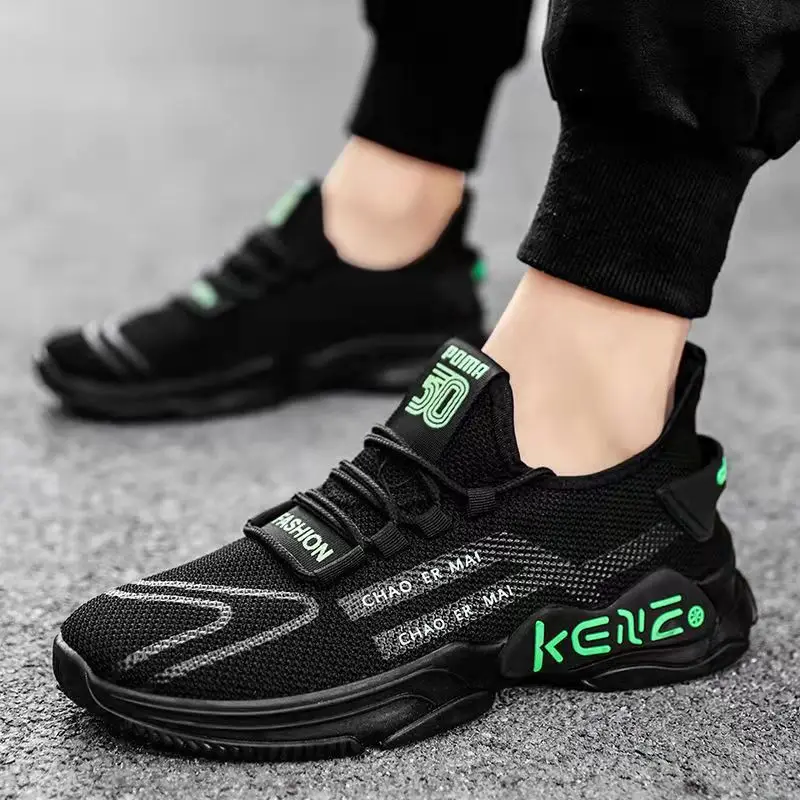 cheap made in china sport shoes mesh black no new for men shoes sneaker casual sneakers custom shoes