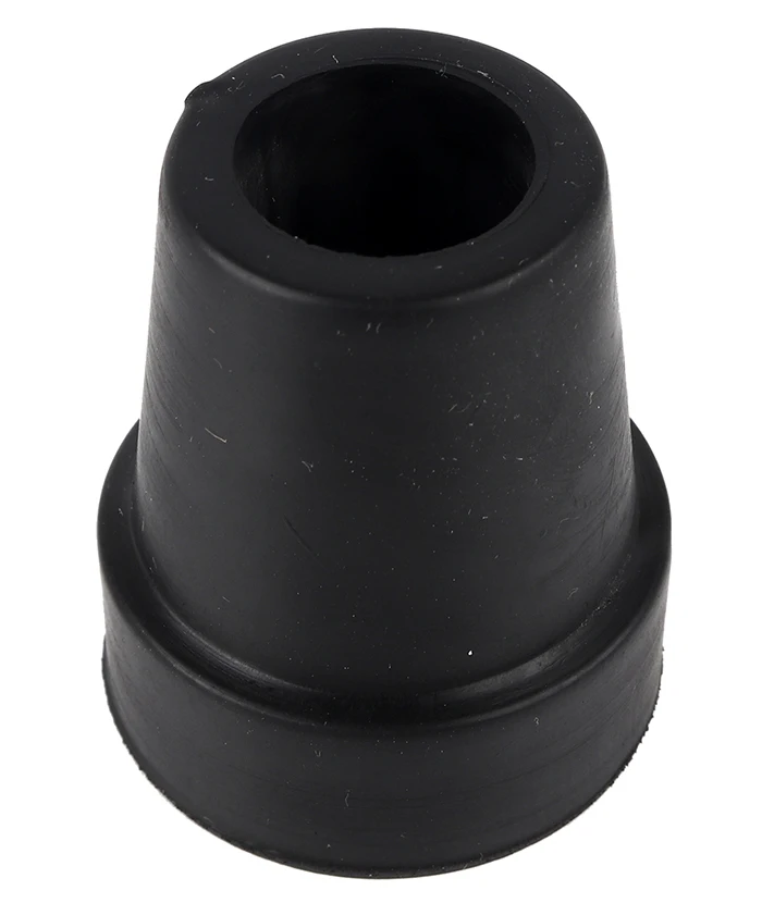 Wholesale  outdoor rubber cover middle-aged 2 packs walking cane tip for elderly products non-slip round rubber