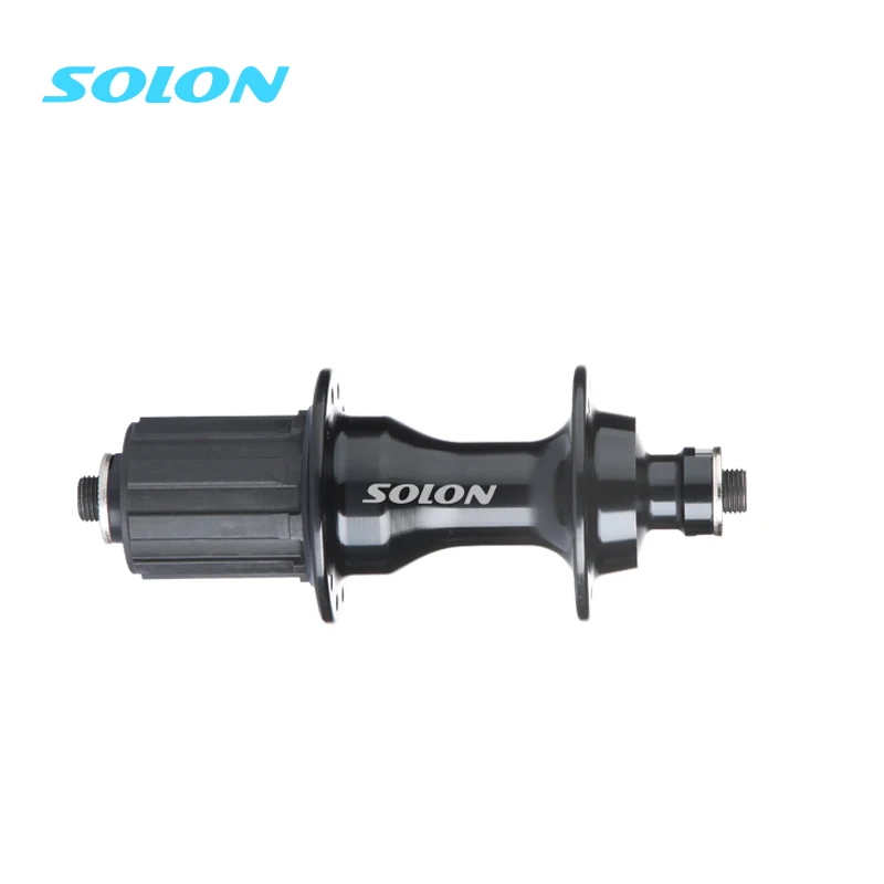 SOLON DH-505R V- Brake Bicycle hub 28 32 Hole Rear cycle hub 2 Bearings  Road Bike Hubs for Shimano 8/9/10 S