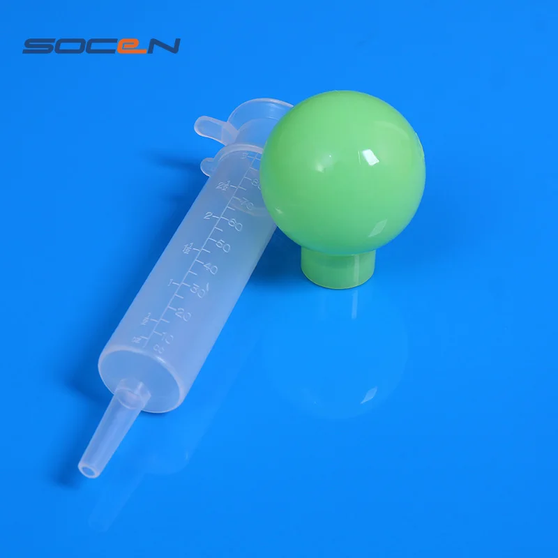 Customized production of medical negative pressure ball liquid silicone injection surgery negative pressure drainage ball