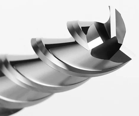 JR108 3F 55hrc 60hrc milling cutter solid carbide high gloss end mill for aluminum